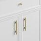 James Martin Bellshire 30" Single Bathroom Vanity in Bright White with 3 cm Siberian Silestone Top and Rectangular Sink, , large