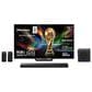 Hisense 75" Class UR8 RGB Mini-LED Series UHD 4K HDR - Smart Google TV with 5.1.4 Channel Soundbar System in Black, , large