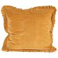 Teak Interiors Heirloom 20" x 20" Throw Pillow in Mustard, , large