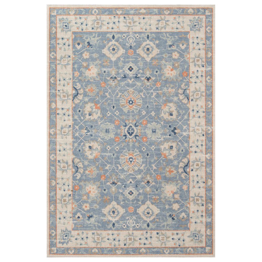 Momeni Anatolia ANA-8 7'9" x 9'10" Blue Area Rug, , large