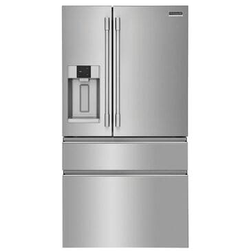 Frigidaire Professional 21.4 Cu. Ft. Counter-Depth 4-Door French Door Refrigerator in Stainless Steel, , large