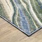 Oriental Weavers Tisdell Green and Blue 5"3" x 7"6" Area Rug, , large