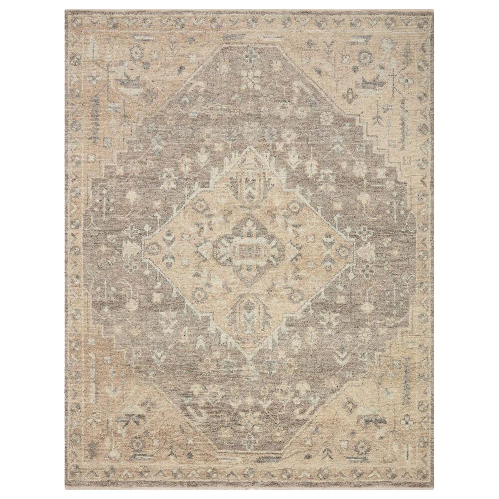 Loloi Marco 4" x 6" Taupe and Camel Area Rug, , large