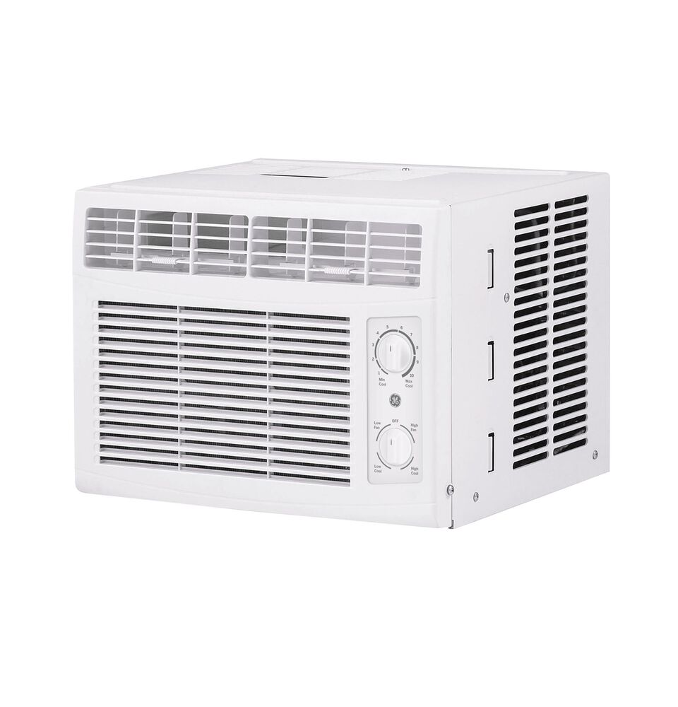 GE Appliances 5,000 BTU Easy-Install Mechanical Window Air Conditioner for Small Rooms, , large