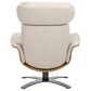 Jennifer Taylor Home Jovan Manual Recliner Lounge Chair in Pastel Beige, , large