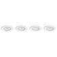 Philips Hue 5/6" Ambiance Recessed Downlight in White (Set of 4), , large