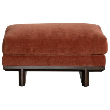 Vanguard Furniture Symmetry Ottoman in Volley Red Rock, , large