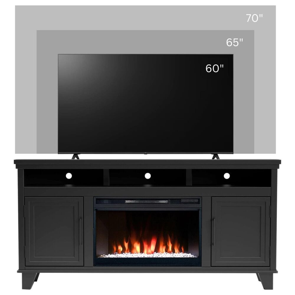 Legends Home Sonoma 64" Fireplace Console in Seal Skin, , large