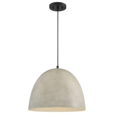 Savoy House 1-Light Pendant in Matte Black, , large