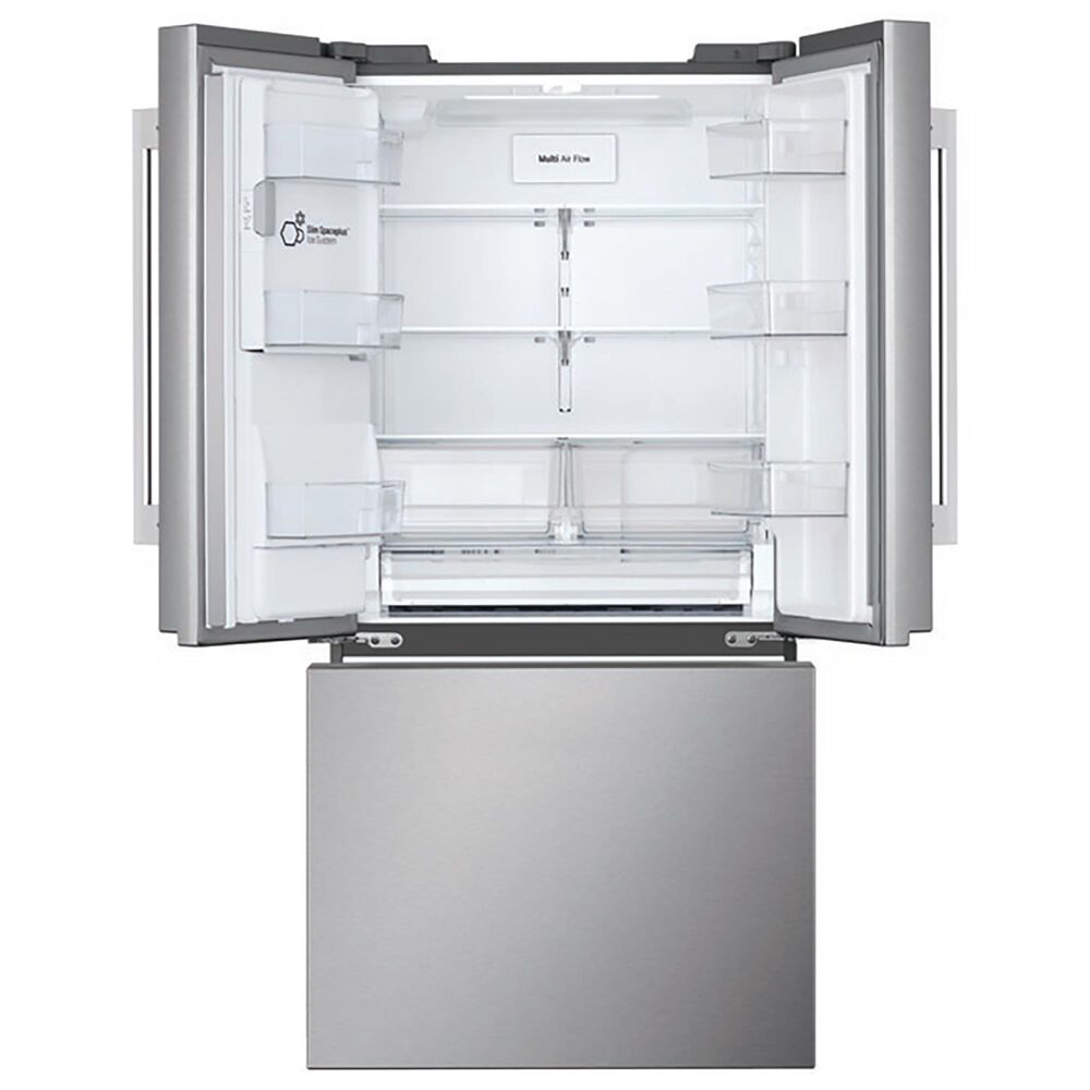 LG 20.2 Cu. Ft. 3-Door French Door Refrigerator in Stainless Steel, , large
