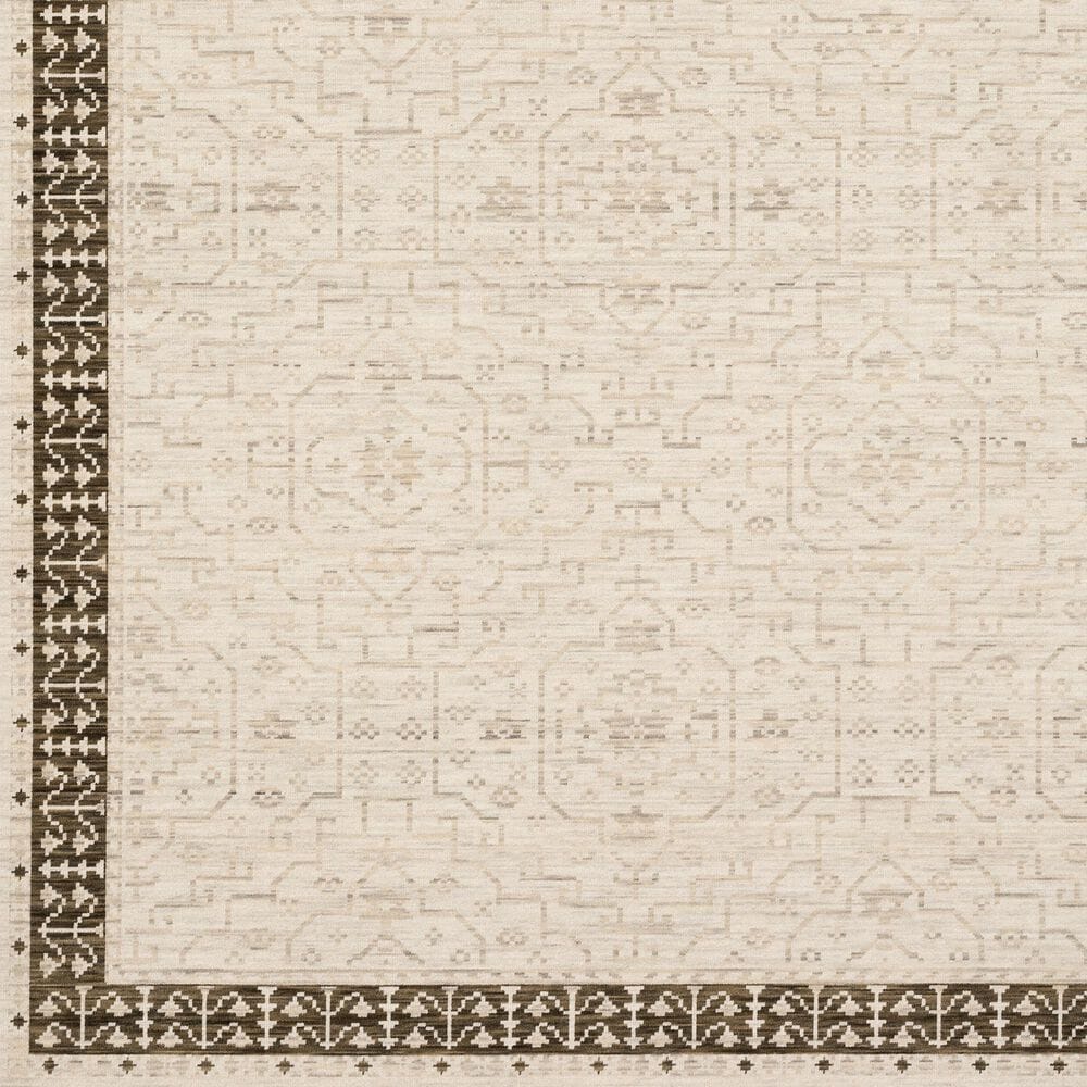 Oriental Weavers Acacia Beige and Brown 7&#39;10&quot; x 10&#39;10&quot; Area Rug, , large