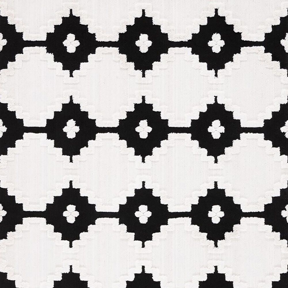 Safavieh Marrakesh MRK532A 4&#39; x 6&#39; Ivory and Anthracite Area Rug, , large