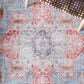 Safavieh Serapi 5"3" x 7"6" Blue and Rust Area Rug, , large