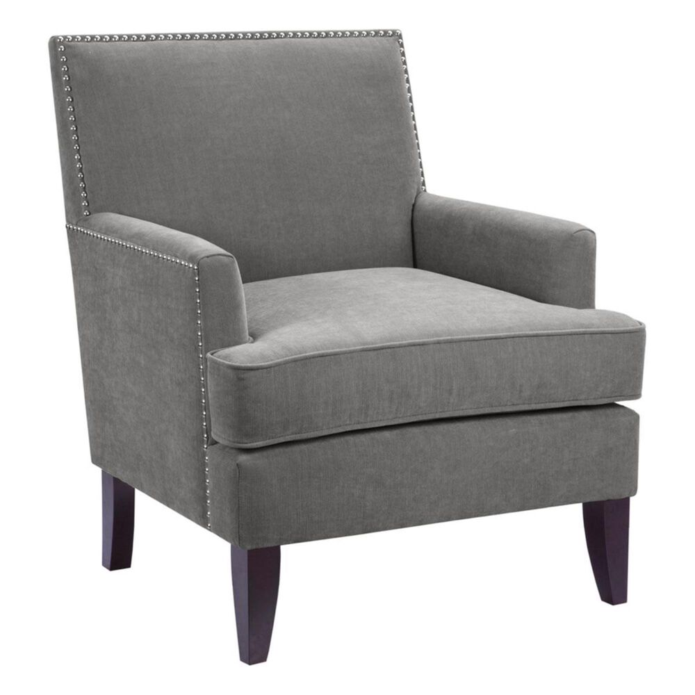 Hampton Park Madison Park Track Arm Club Chair in Grey, , large