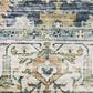 Oriental Weavers Charleston Distressed CHA05 7"6" x 10" Blue Area Rug, , large