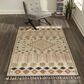 Momeni Tahoe TA-04 5" x 8" Multicolor Area Rug, , large