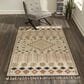 Momeni Tahoe TA-04 5" x 8" Multicolor Area Rug, , large