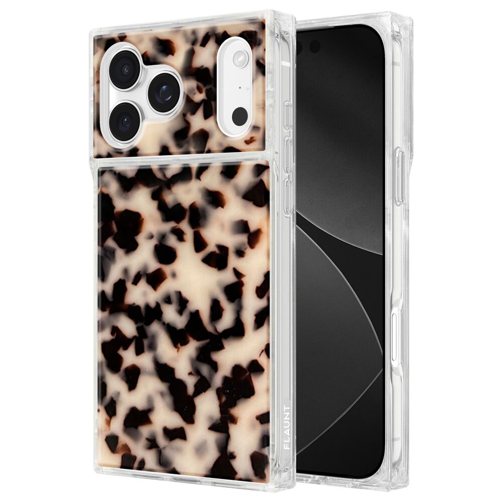 Case-Mate Square MagSafe Case for iPhone 17 Pro Max in Blonde Tortoise Shell, , large