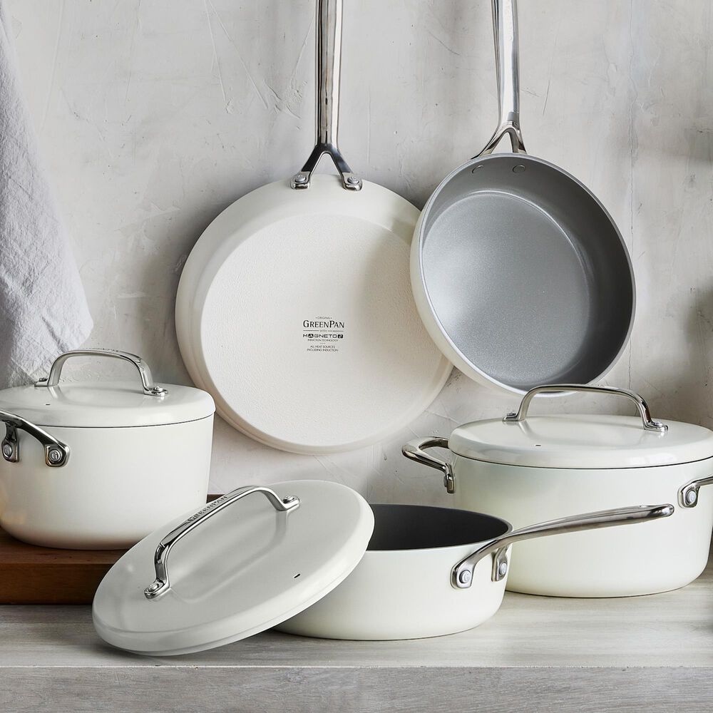 Green Pan GP5 Hard Anodized Color 15-Piece Cookware Set in Cloud Cream, , large