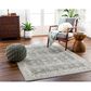 Surya Dresden Deep Teal, Taupe, Dusty Sage, Off-White, Light Gray, Mustard and Olive 6"7" x 9"6" Area Rug, , large