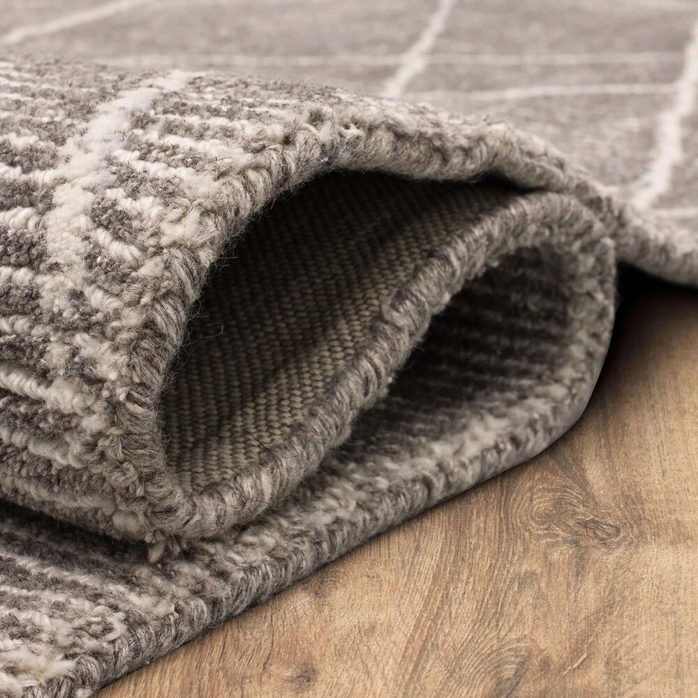 Karastan Tangier RG188-176 8&#39; x 10&#39; Deviation Taupe Area Rug, , large