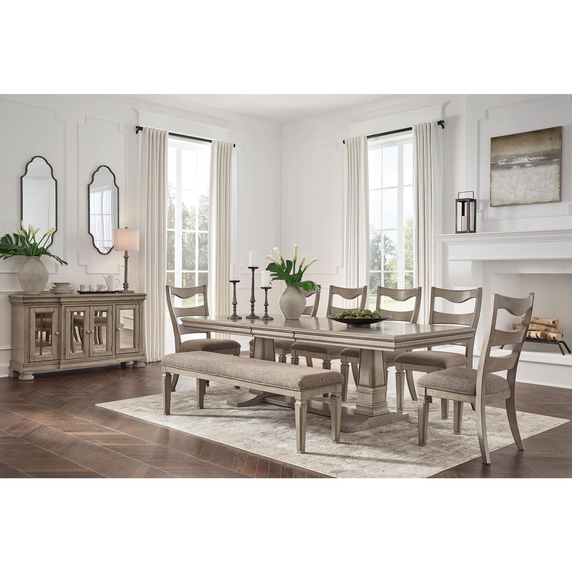 Signature design by ashley hazelteen dining table set deals
