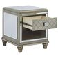 Ashley Chevanna End Table in Metallic Silvertone, , large