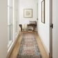 Amber Lewis x Loloi Georgie 2" x 5" Red and Navy Area Rug, , large