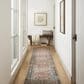 Amber Lewis x Loloi Georgie 2" x 5" Red and Navy Area Rug, , large