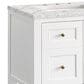 James Martin Vanities Breckenridge 30" Single Bathroom Vanity in Bright White with 3 cm Eternal Jasmine Pearl Quartz Top and Rectangular Sink, , large