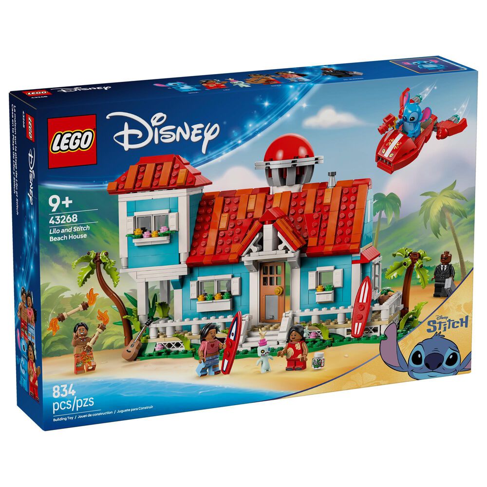 LEGO Disney Lilo and Stitch Beach House, , large
