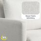 Lifestyle Solutions Blair Convertible Chair in Cream, , large