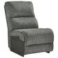 Signature Design by Ashley Goalie 6-Piece Manual Reclining Curved Sectional in Pewter, , large
