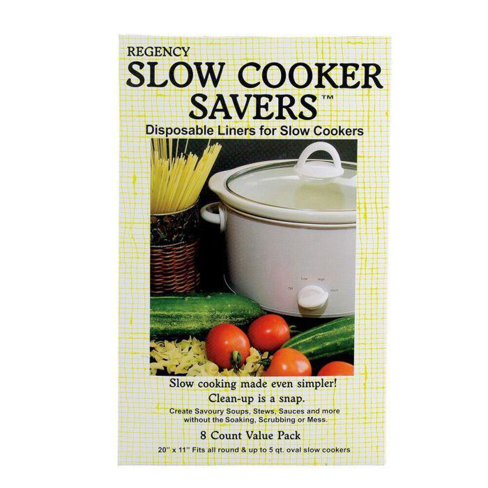 Regency Wraps Slow Cooker Savers in Silver, , large