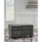 Ashley Lonoke Ottoman in Gunmetal, , large