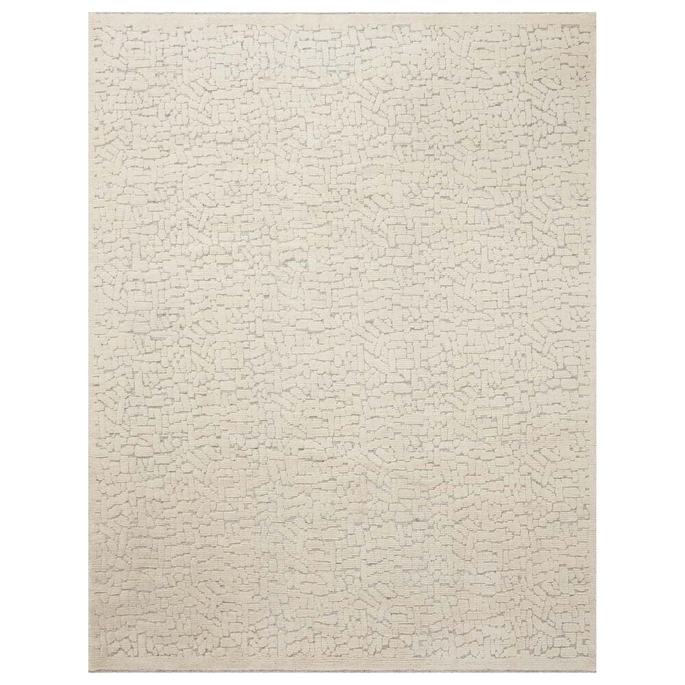 Loloi Harrison 11"6" x 15" Ivory and Silver Area Rug, , large