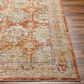 Surya Mona Lisa 10" x 14" Brick Red, Mustard, Tan, Sage, Dark Blue, Olive and Burgundy Area Rug, , large