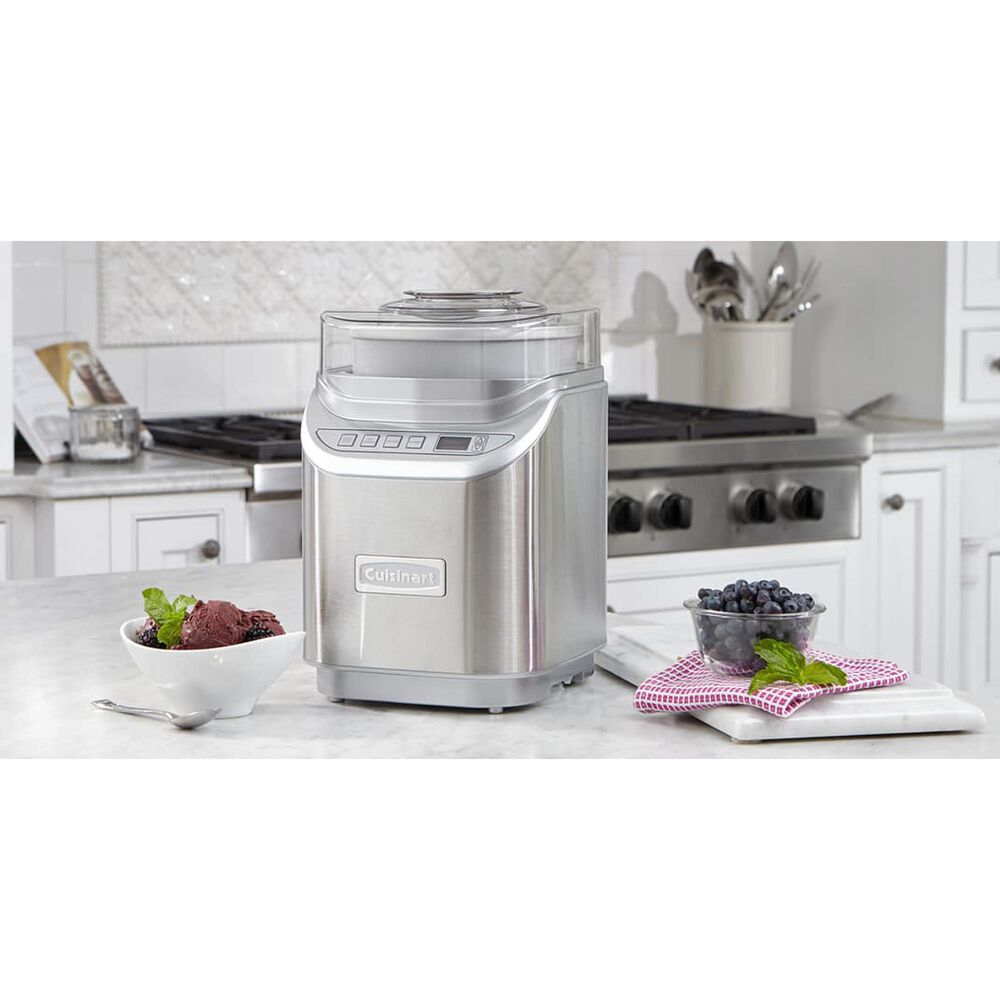 Cuisinart Cool Creations Ice Cream Maker in Brushed Chrome, , large