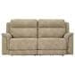 Ashley Next-Gen DuraPella Power Reclining Sofa with Power Headrest in Sand, , large