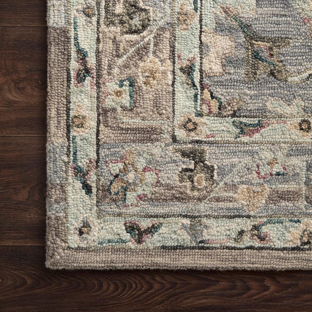 Loloi II Beatty BEA-04 2&#39;3&quot; x 3&#39;9&quot; Light Blue Runner, , large