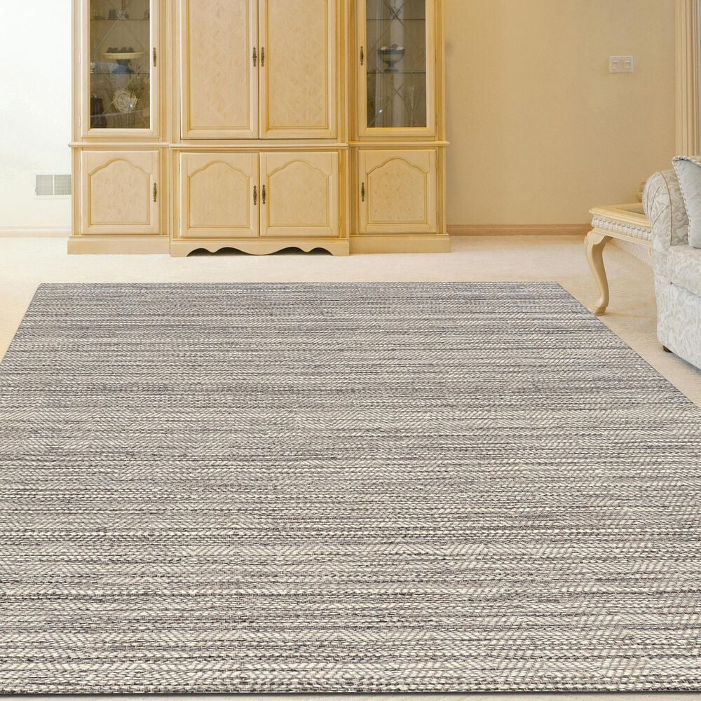 Radici USA Naturale 022 10&#39; x 14&#39; Brown Area Rug, , large