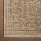 Loloi Heritage 15" Square Clay and Natural Area Rug, , large