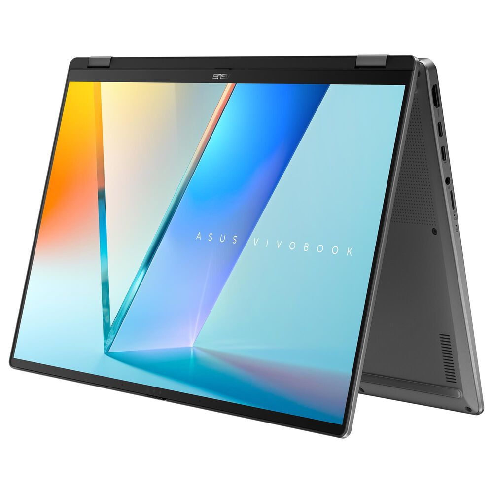 ASUS Vivobook 16 Flip Copilot+ PC 16" Touchscreen 2-In-1 Laptop | Intel Core Ultra 7 355 - 32GB RAM - Intel Graphics - 1TB SSD in Matte Gray, , large