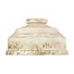 Golden Lighting Keating Flush Mount in Antique Ivory, , large