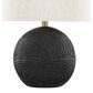 LumiSource Kona 23" Polyresin Table Lamp in Matte Black and Modern Brass (Set of 2), , large