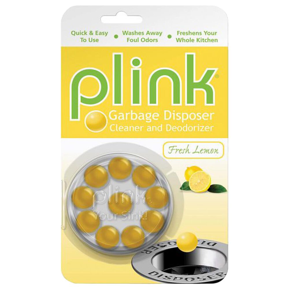 Peachy Clean 10-Pack Disposal Cleaner and Deodorizer with Lemon Scent in Yellow, , large