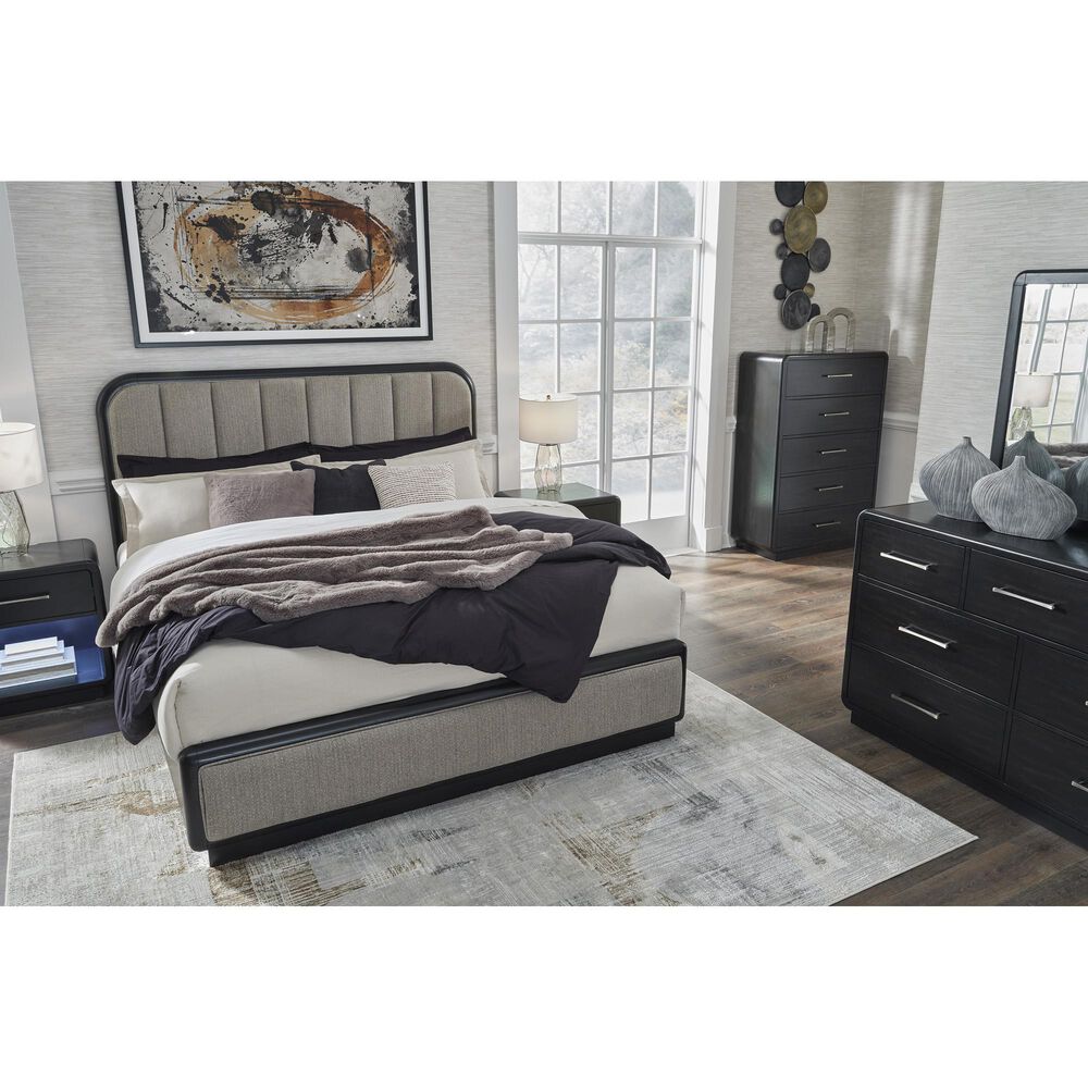Millenium Rowanbeck 5-Drawer Chest in Black, , large