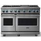 Viking Range 7 Series 48" Sealed Burner Gas Range in Stainless Steel, , large