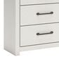 Ashley Linnocreek 5-Piece Queen Bedroom Set in White and Warm Brown, , large