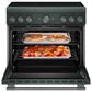 KitchenAid 5.1 Cu. Ft. Freestanding Commercial-Style Induction Range with Air Fry in Juniper, , large